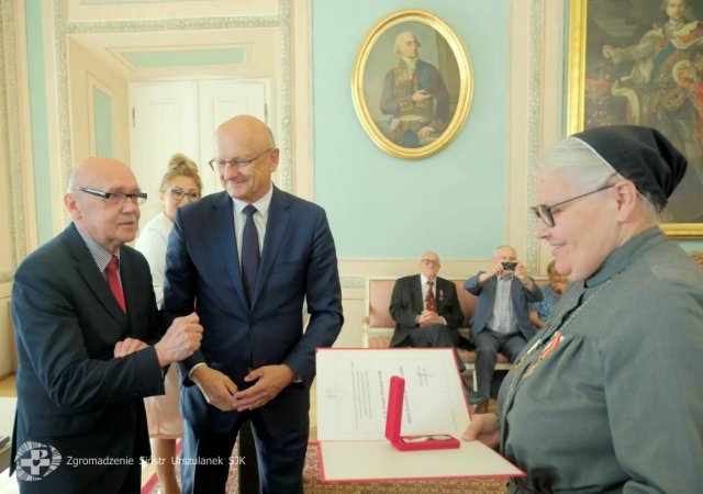 Odznaczenie dla s. Urszuli Michalak